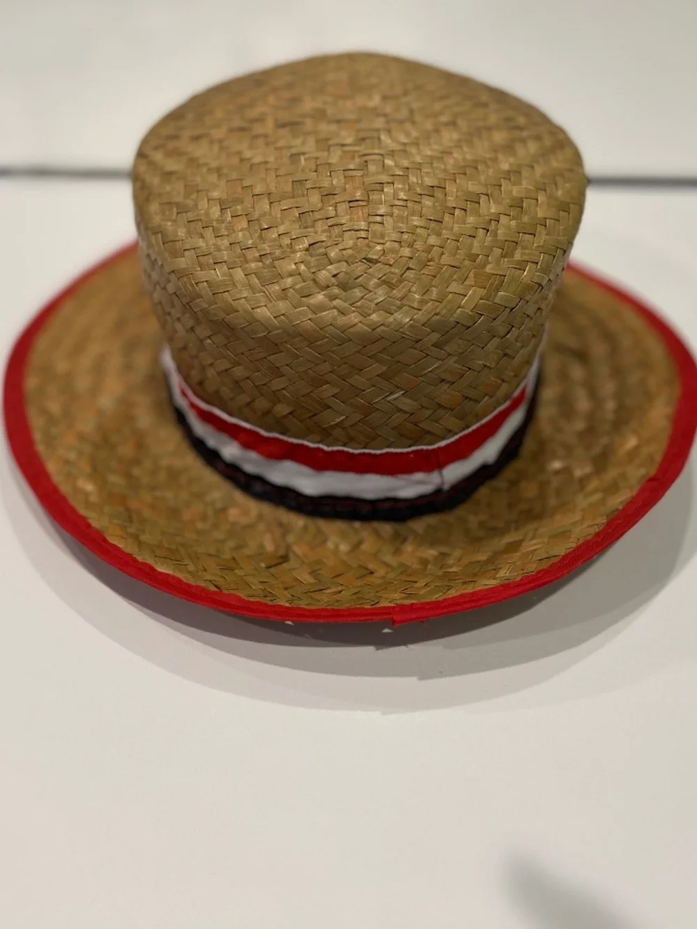 Kid's Patriotic Straw Hat